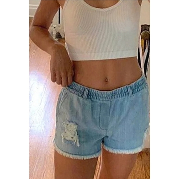 aerie Pants - Aerie Frayed Lace Boho Shorts Size XS